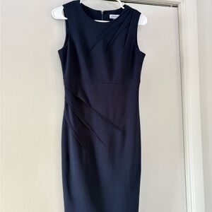 Calvin Klein Midnight Blue Midi Dress
